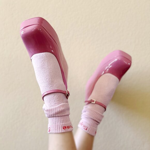 Cape Robbin Pink Platform Heels - Picture 1 of 9